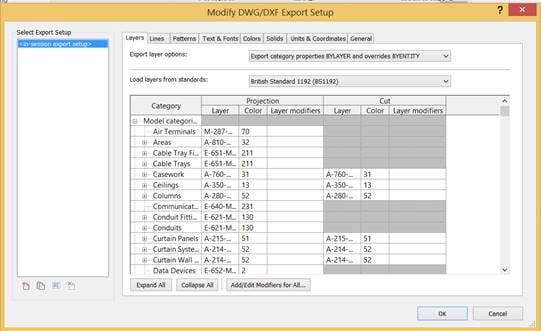 How to convert revit to Autocad DWG autocad dwg2