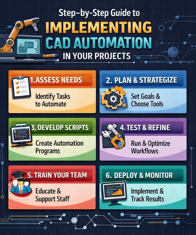Step-by-Step Guide to Implementing CAD Automation in Your Projects