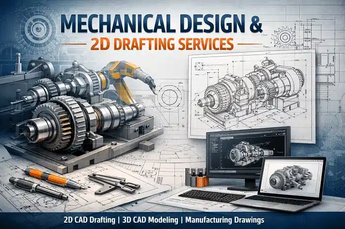 MECHANICAL 2D DRAFTING SERVICES 2D DRAFTING SERVICES
