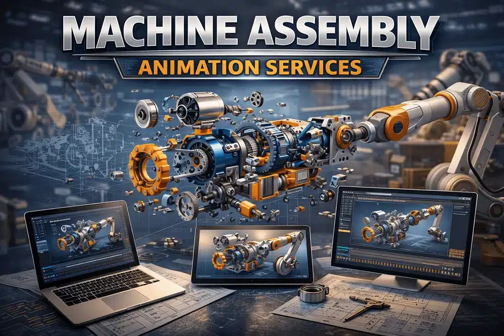 MACHINE ASSEMBLY ANIMATION