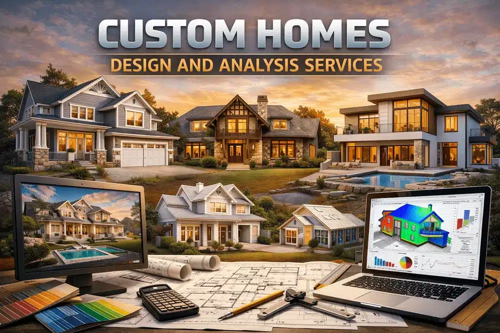CUSTOM HOMES DESIGN AND ANALYSIS CUSTOM HOMES DESIGN