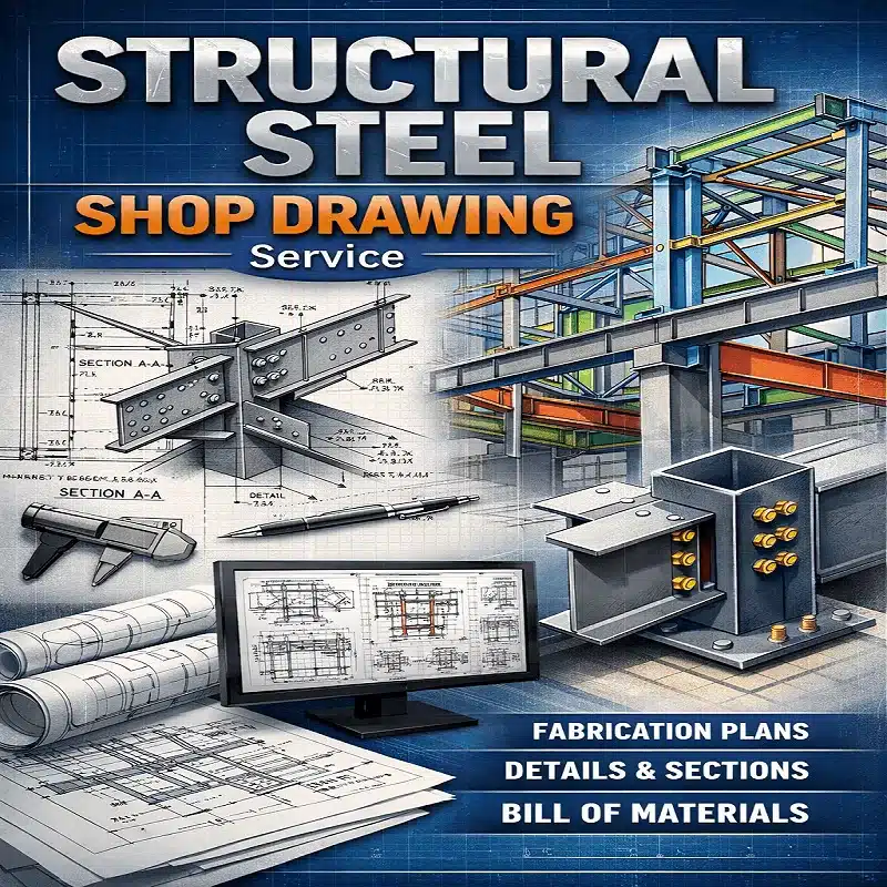 STRUCTURAL STEEL SHOP DRAWING
